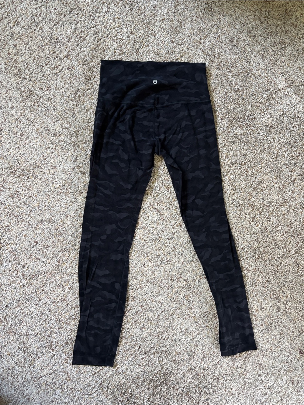 lululemon athletica Kids Black Camo High-Rise Leggings